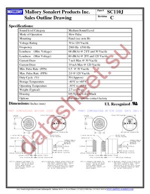 SC110J datasheet  